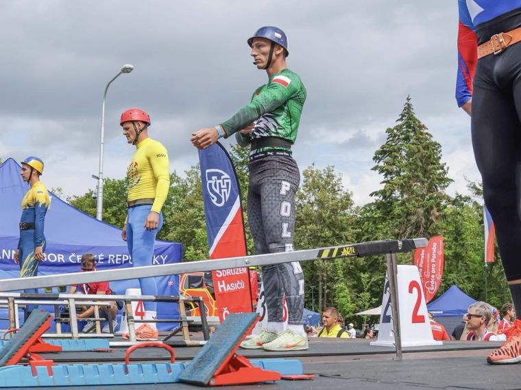 Łukasz Orczyk na Mistrzostwach CTIF w Ostrawie
